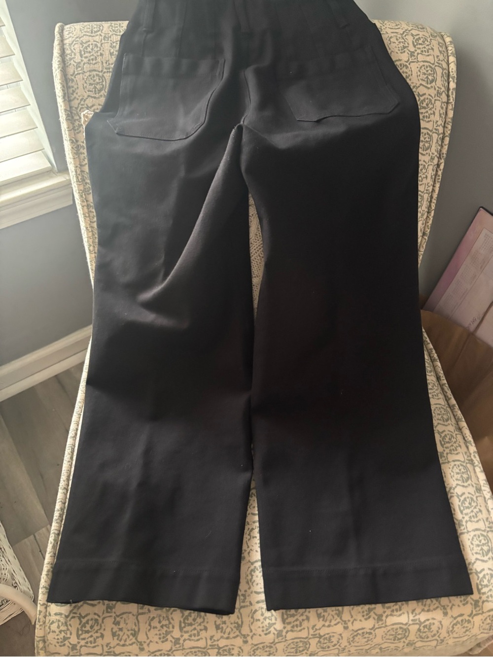 Maeve The Colette Women's Black Wide-Leg Pants